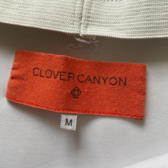 CLOVER CANYON Geometric Patterned Skirt - Green and Black - Picture 4 of 4